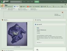 Tablet Screenshot of peh.deviantart.com