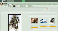 Desktop Screenshot of covenan.deviantart.com