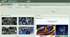 Desktop Screenshot of gametagger457.deviantart.com
