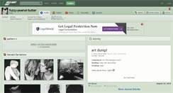 Desktop Screenshot of fuzzy-peanut-butter.deviantart.com