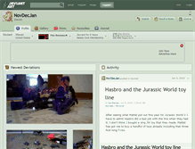 Tablet Screenshot of novdecjan.deviantart.com