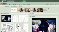 Desktop Screenshot of julka96.deviantart.com