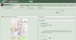 Desktop Screenshot of dreamer-14.deviantart.com