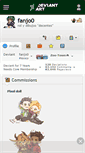 Mobile Screenshot of fanjo0.deviantart.com