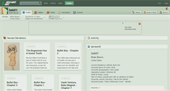 Desktop Screenshot of beb01.deviantart.com