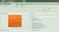 Desktop Screenshot of antwantheswan.deviantart.com