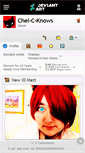 Mobile Screenshot of chel-c-knows.deviantart.com