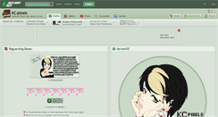 Desktop Screenshot of kc-pixels.deviantart.com