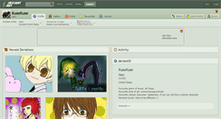 Desktop Screenshot of kusekuse.deviantart.com