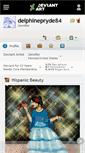 Mobile Screenshot of delphinepryde84.deviantart.com