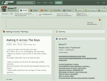 Tablet Screenshot of kiren17.deviantart.com