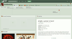 Desktop Screenshot of onceisawacow.deviantart.com