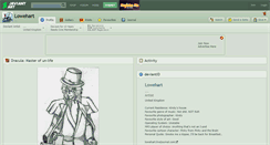 Desktop Screenshot of lowehart.deviantart.com