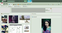 Desktop Screenshot of afis-chan.deviantart.com