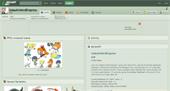 Desktop Screenshot of galacticnerdempress.deviantart.com