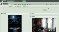 Desktop Screenshot of maszchapit.deviantart.com