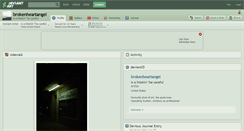 Desktop Screenshot of brokenheartangel.deviantart.com
