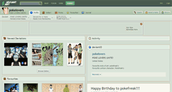 Desktop Screenshot of pokelovers.deviantart.com