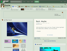 Tablet Screenshot of firechar.deviantart.com