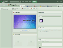 Tablet Screenshot of gimp-magazine.deviantart.com
