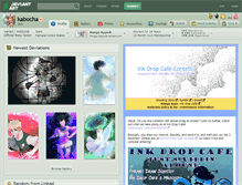 Tablet Screenshot of kabocha.deviantart.com
