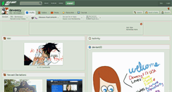Desktop Screenshot of deweezy.deviantart.com