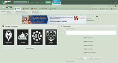 Desktop Screenshot of affox.deviantart.com
