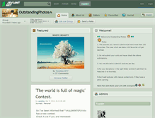 Tablet Screenshot of outstandingphotos.deviantart.com
