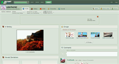 Desktop Screenshot of calenheniel.deviantart.com