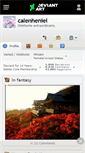 Mobile Screenshot of calenheniel.deviantart.com