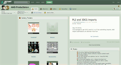 Desktop Screenshot of mmd-productions.deviantart.com