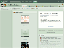 Tablet Screenshot of mmd-productions.deviantart.com