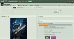 Desktop Screenshot of kyun-kyun.deviantart.com