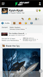 Mobile Screenshot of kyun-kyun.deviantart.com