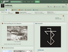 Tablet Screenshot of janboruta.deviantart.com