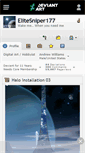 Mobile Screenshot of elitesniper177.deviantart.com
