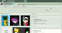 Desktop Screenshot of kiirothepikachu316.deviantart.com