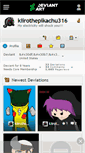 Mobile Screenshot of kiirothepikachu316.deviantart.com