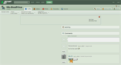 Desktop Screenshot of niks-bloodprince.deviantart.com