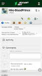 Mobile Screenshot of niks-bloodprince.deviantart.com