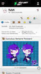 Mobile Screenshot of fuish.deviantart.com