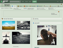 Tablet Screenshot of berta63.deviantart.com
