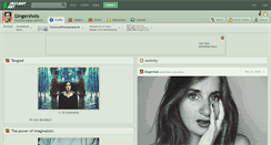Desktop Screenshot of gingershots.deviantart.com