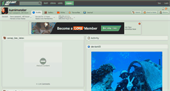 Desktop Screenshot of kumimonster.deviantart.com