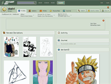 Tablet Screenshot of doaivi.deviantart.com