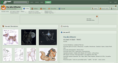 Desktop Screenshot of inu-aku-kitsune.deviantart.com