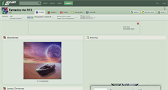 Desktop Screenshot of fantasize-me-r93.deviantart.com