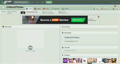 Desktop Screenshot of childrenofthesea.deviantart.com