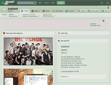 Tablet Screenshot of keishin9.deviantart.com