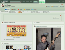 Tablet Screenshot of mr35mm.deviantart.com